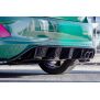 Maxton Design Heckdiffusor Ansatz für Ford Fiesta Mk8 ST schwarz Hochglanz