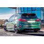 Maxton Design Heckdiffusor Ansatz für Ford Fiesta Mk8 ST schwarz Hochglanz