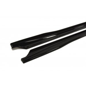 Maxton Design Seitenschweller Ansatz für TOYOTA GT86 schwarz Hochglanz