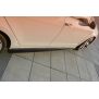 Maxton Design Seitenschweller Ansatz für VW GOLF 7 GTI PREFACE/FACELIFT (breit) schwarz Hochglanz