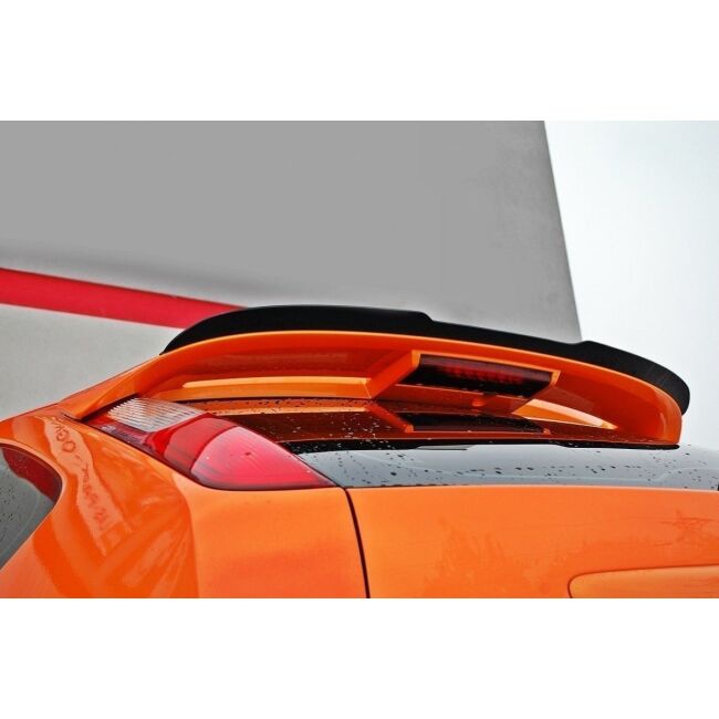 Maxton Design Spoiler CAP für Ford Focus ST Mk2 schwarz Hochglanz