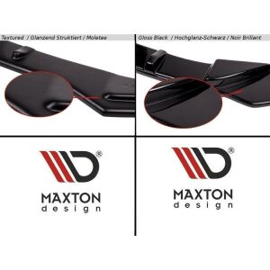 Maxton Design Spoiler CAP für VW SCIROCCO STANDARD schwarz Hochglanz