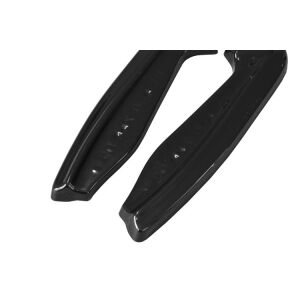 Maxton Design Heck Ansatz Flaps Diffusor V.1 / V1 für SUBARU BRZ FACELIFT  schwarz Hochglanz