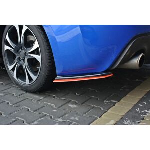 Maxton Design Heck Ansatz Flaps Diffusor V.2 / V2 für SUBARU BRZ FACELIFT  schwarz Hochglanz