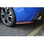 Maxton Design Heck Ansatz Flaps Diffusor V.2 / V2 für SUBARU BRZ FACELIFT  schwarz Hochglanz