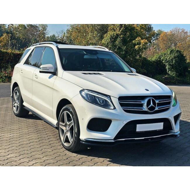 Maxton Design Seitenschweller Ansatz für Mercedes GLE W166 AMG-Line schwarz Hochglanz