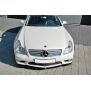 Maxton Design Front Ansatz V.1 / V1 für Mercedes CLS C219 55AMG schwarz Hochglanz