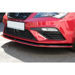 Maxton Design Front Ansatz V.3 / V3 für Seat Leon Cupra / FR Mk3 FL