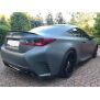 Maxton Design Spoiler CAP für Lexus RC  schwarz Hochglanz