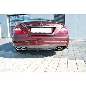 Maxton Design Heckdiffusor Ansatz für Mercedes CLS...