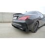 Maxton Design SPORT Heck Ansatz Flaps Diffusor für Mercedes CLA A45 AMG C117 Facelift