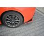 Maxton Design Heck Ansatz Flaps Diffusor V.2 / V2 für TOYOTA GT86 FACELIFT  schwarz Hochglanz