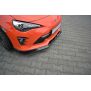 Maxton Design Front Ansatz V.1 / V1 für TOYOTA GT86 FACELIFT schwarz Hochglanz