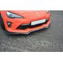 Maxton Design Front Ansatz V.2 / V2 für TOYOTA GT86 FACELIFT schwarz Hochglanz