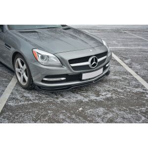 Maxton Design Front Ansatz V.1 / V1 für Mercedes SLK R172  schwarz Hochglanz