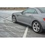 Maxton Design Seitenschweller Ansatz für Mercedes SLK R172 schwarz Hochglanz