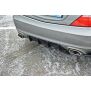 Maxton Design Heckdiffusor Ansatz für Mercedes SLK R172 schwarz Hochglanz