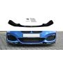 Maxton Design Front Ansatz V.3 / V3 für  BMW 1er F20/F21 M-Power schwarz Hochglanz