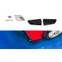 Maxton Design Heck Ansatz Flaps Diffusor V.1 / V1 für CHEVROLET CORVETTE C7  schwarz Hochglanz