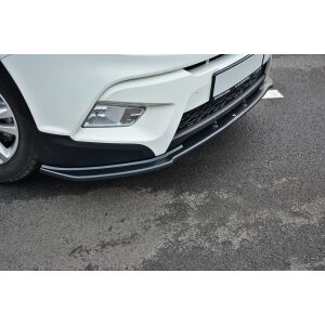 Maxton Design Front Ansatz V.1 / V1 für SSANGYONG TIVOLI schwarz Hochglanz