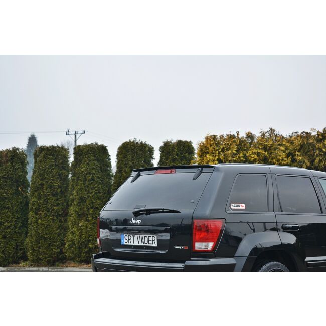 Maxton Design Spoiler CAP für JEEP GRAND CHEROKEE WK STR8 schwarz Hochglanz