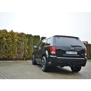 Maxton Design Spoiler CAP für JEEP GRAND CHEROKEE WK STR8 schwarz Hochglanz