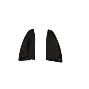 Maxton Design Heck Ansatz Flaps Diffusor für Mercedes CLA C117 AMG-LINE FACELIFT schwarz Hochglanz