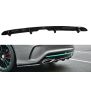 Maxton Design Heckdiffusor Ansatz für Mercedes CLA C117 AMG-LINE FACELIFT  schwarz Hochglanz