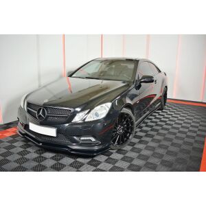 Maxton Design Seitenschweller Ansatz für Mercedes-Benz E-Klasse W207 Coupe AMG-Line schwarz Hochglanz