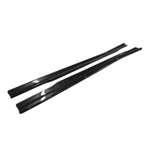 Maxton Design Seitenschweller Ansatz für Mercedes E63 AMG W212  schwarz Hochglanz
