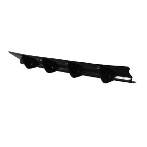 Maxton Design Heckdiffusor Ansatz für Mercedes E63 AMG W212  schwarz Hochglanz