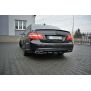 Maxton Design Heckdiffusor Ansatz für Mercedes E63 AMG W212  schwarz Hochglanz