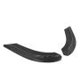 Maxton Design Heck Ansatz Flaps Diffusor für Audi S6 C5  schwarz Hochglanz
