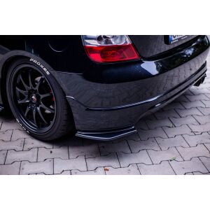 Maxton Design Heck Ansatz Flaps Diffusor für AUDI HONDA CIVIC EP3 (MK7) TYPE-R/S FACELIFT schwarz Hochglanz