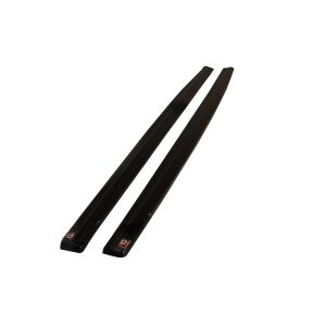 Maxton Design Seitenschweller Ansatz für BMW 3er F30 PHASE-II SEDAN M-SPORT schwarz Hochglanz