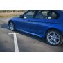 Maxton Design Seitenschweller Ansatz für BMW 3er F30 PHASE-II SEDAN M-SPORT schwarz Hochglanz