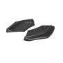 Maxton Design Heck Ansatz Flaps Diffusor für VOLKSWAGEN SCIROCCO MK.3 R FACELIFT schwarz Hochglanz