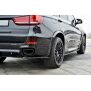 Maxton Design Seitenschweller Ansatz für BMW X5 F15 M Paket schwarz Hochglanz