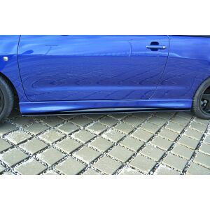 Maxton Design Seitenschweller Ansatz für SEAT IBIZA MK2 FACELIFT CUPRA schwarz Hochglanz