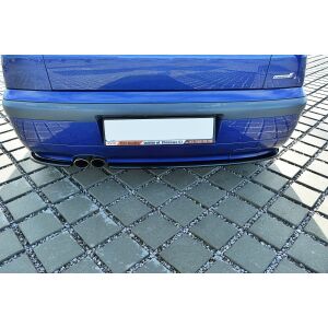 Maxton Design Heck Ansatz Flaps Diffusor für SEAT IBIZA MK2 FACELIFT CUPRA schwarz Hochglanz