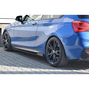 Maxton Design Racing Seitenschweller Ansatz BMW 1er F21...