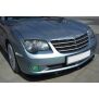 Maxton Design Front Ansatz für CHRYSLER CROSSFIRE schwarz Hochglanz