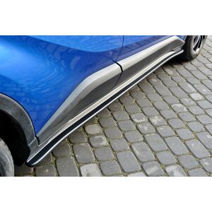 Maxton Design Seitenschweller Ansatz für TOYOTA C-HR  schwarz Hochglanz