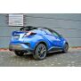 Maxton Design Seitenschweller Ansatz für TOYOTA C-HR  schwarz Hochglanz