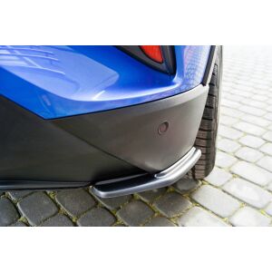 Maxton Design Heck Ansatz Flaps Diffusor für TOYOTA C-HR  schwarz Hochglanz