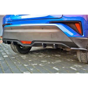 Maxton Design Heckdiffusor Ansatz für TOYOTA C-HR  schwarz Hochglanz