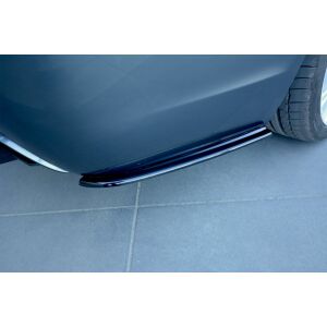Maxton Design Heck Ansatz Flaps Diffusor für BMW 5er E60/E61 M Paket schwarz Hochglanz