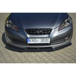 Maxton Design Front Ansatz für HYUNDAI GENESIS COUPÃ‰ MK.1  schwarz Hochglanz