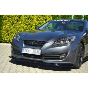 Maxton Design Front Ansatz für HYUNDAI GENESIS COUPÃ‰ MK.1  schwarz Hochglanz