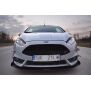 Maxton Design Scheinwerfer Blenden Böser Blick V.1 / V1 für Ford Fiesta ST / ST-Line / Standard Mk7 FL schwarz Hochglanz